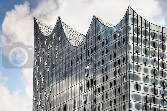 Elbphilharmonie. Philharmonic Building, Hamburg