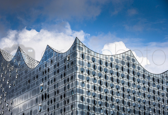 Elbphilharmonie. Philharmonic Building, Hamburg