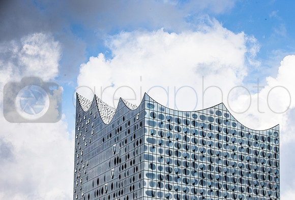 Elbphilharmonie. Philharmonic Building, Hamburg