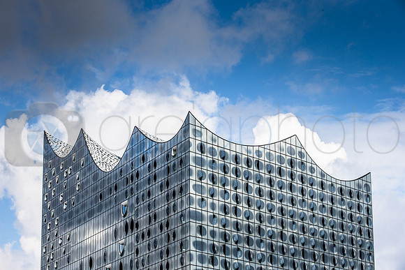 Elbphilharmonie. Philharmonic Building, Hamburg