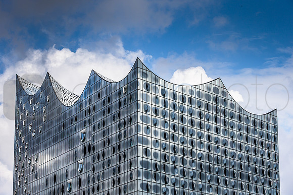 Elbphilharmonie. Philharmonic Building, Hamburg